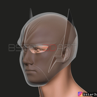 Godspeed Mask - Flash God Season 6 - Flash cosplay helmet  - Thumbnail 25