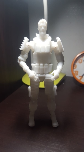 modern samurai 3D Print 284761