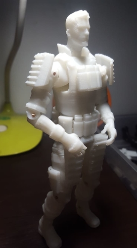 modern samurai 3D Print 284762