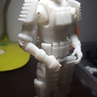 Small modern samurai 3D Printing 284762