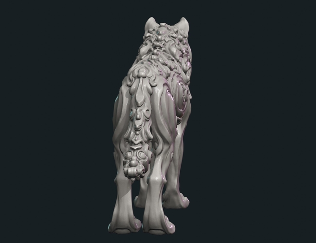 Wonderful Wolf 3D Print 284833