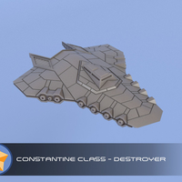 The Garathian Empire - Miniature Starships - Thumbnail 6