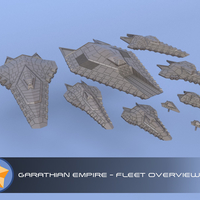 The Garathian Empire - Miniature Starships - Thumbnail 10