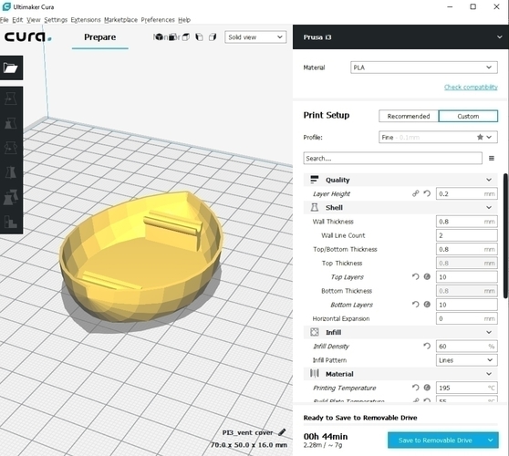 Free Surgical mask holder (3M 6000s Compatible) 3D Print 284954