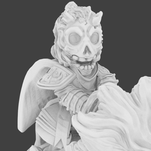 Skeleton Mage 28mm *FREE* 3D Print 284983