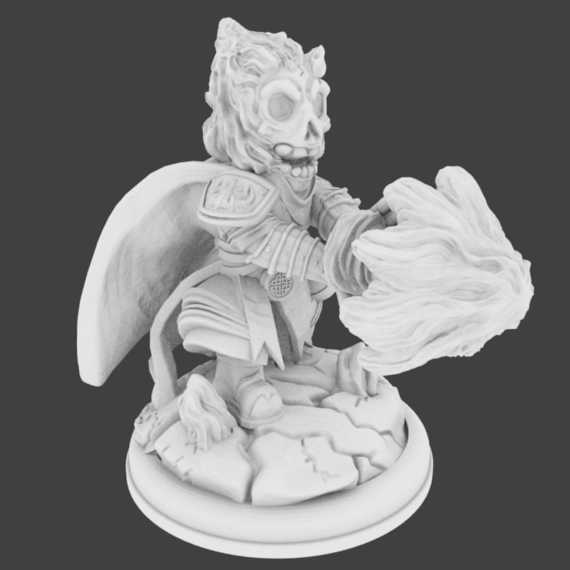 Skeleton Mage 28mm *FREE*