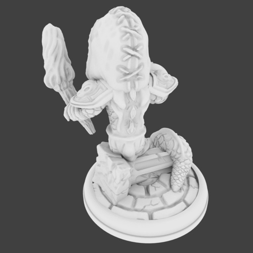 Naga Bomber 28mm 3D Print 284988