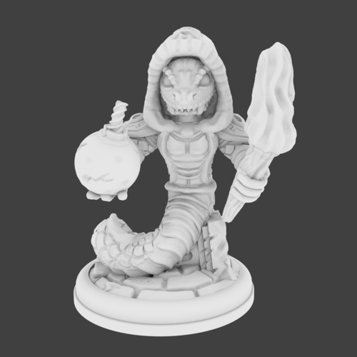 Naga Bomber 28mm 3D Print 284990