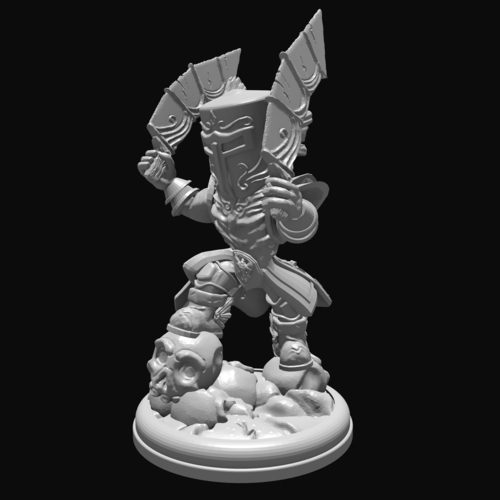 Dragon Knight Overlord 28mm 3D Print 285034