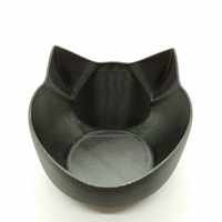 Small Accessory - Cat Head Bowl 3D Printing 285061