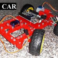 Small RC CAR PARTS 3D Printing 285078