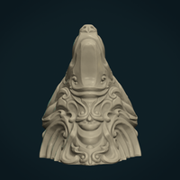 Stylized Wolf head - Thumbnail 4