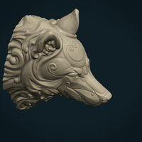 Stylized Wolf head - Thumbnail 7