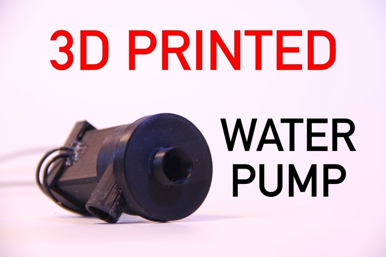 Submersible water pump 3D Print 285132