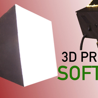 Small Softbox for photography - 2x E27 bulb 3D Printing 285133