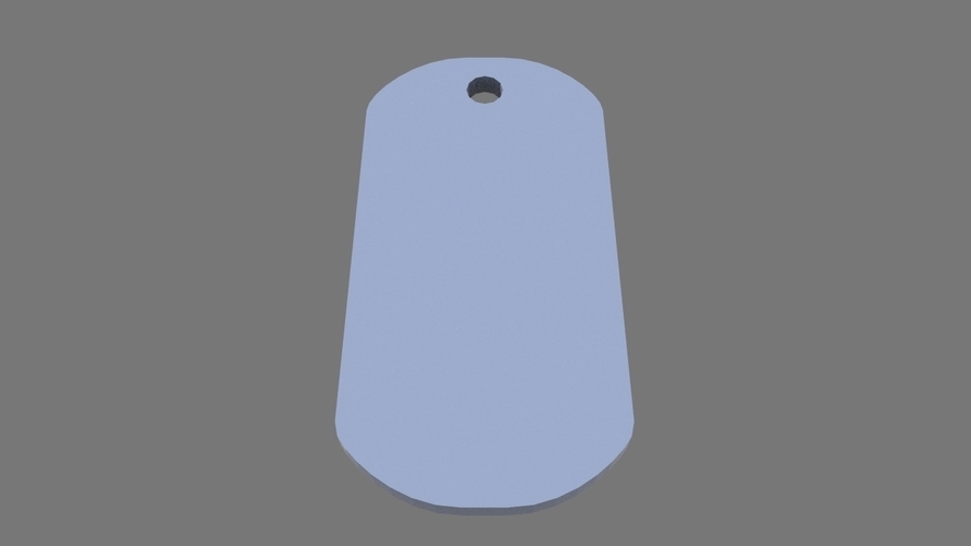 biohazard symbol dog tag 3D Print 285152