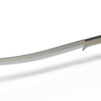 Small Hadhafang Sword from The Lord of the Rings 3D Printing 285163