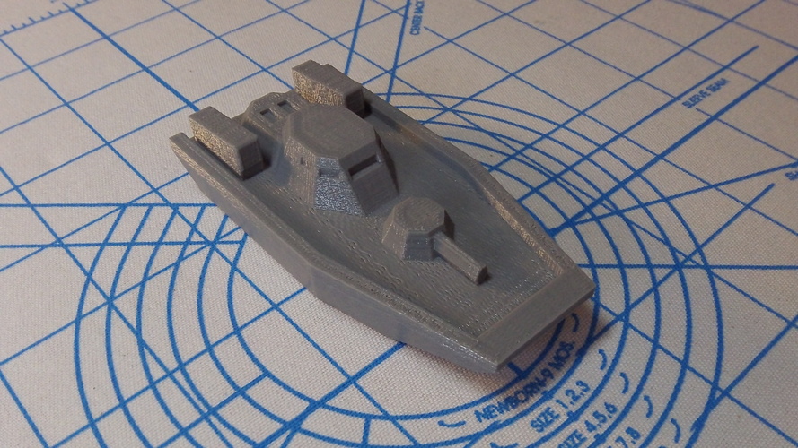  Gunboat(low poly) code name: Nerpa 3D Print 28520