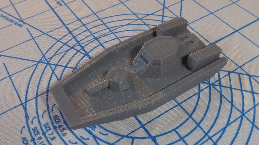 Gunboat(low poly) code name: Nerpa 3D Print 28521