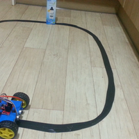obstacle avoidance robot car with line following - Thumbnail 1