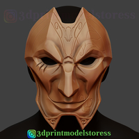 League of Legends Jhin Mask Cosplay LOL Helmet  - Thumbnail 2