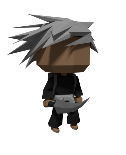 Low Poly Character 3D Print 28529