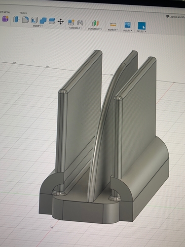 Macbook and iPad Dock 2in1 3D Print 285410