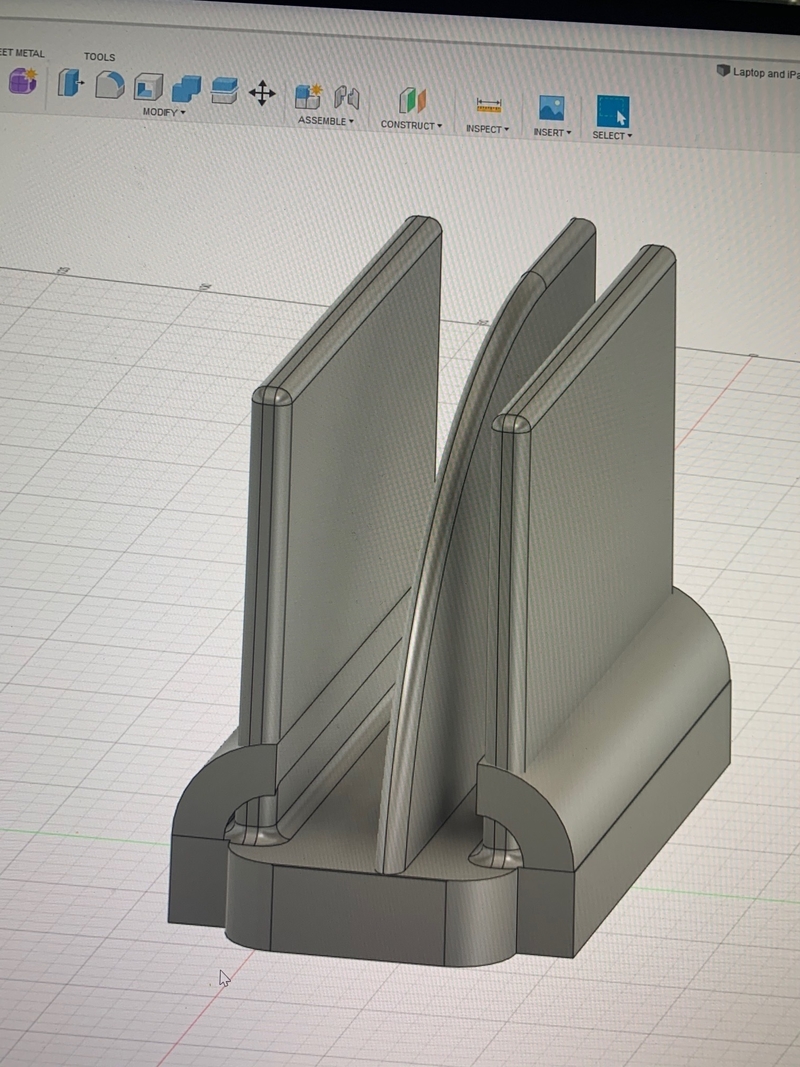 Macbook and iPad Dock 2in1