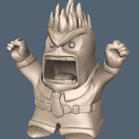 Anger with flames - Thumbnail 2