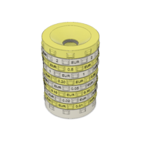 Sorting piggy bank EUR (M size) - Thumbnail 2