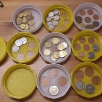 Sorting piggy bank EUR (L size) - Thumbnail 5