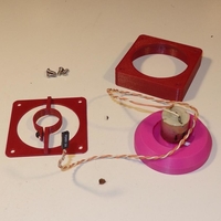 Motors mounts 24-25mm for RtA70kit high pressure fan - Thumbnail 2