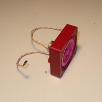 Motors mounts 24-25mm for RtA70kit high pressure fan - Thumbnail 9