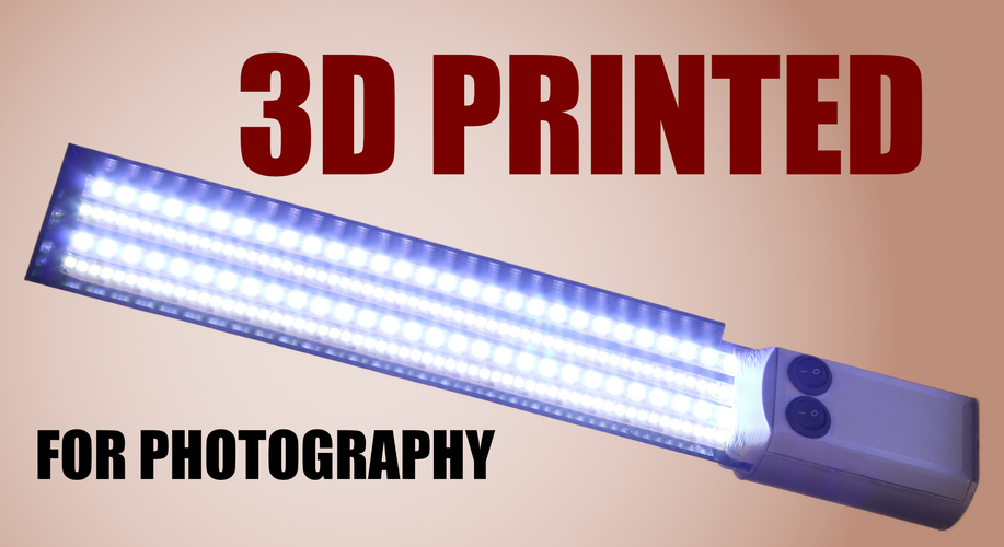 Hand-held LED Light / LED stick for photography