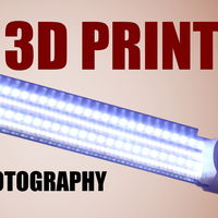 Small Hand-held LED Light / LED stick for photography 3D Printing 285524