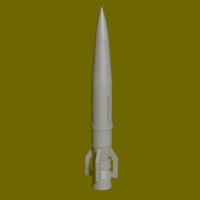 Small rocket 3D Printing 285572