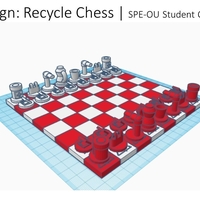 Small Recycling Chess-3d Printer Competition Desgin submission 3D Printing 285599