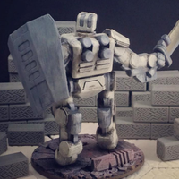 Brontes Heavy Assault Robot (28mm scale) - Thumbnail 2