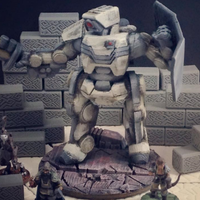 Brontes Heavy Assault Robot (28mm scale) - Thumbnail 3
