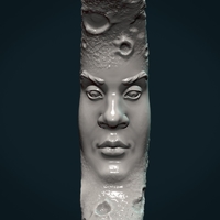 Crescent with face - Thumbnail 9