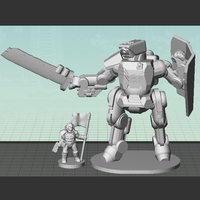 Brontes Heavy Assault Robot (28mm scale) - Thumbnail 5