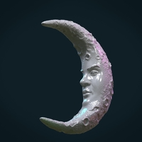 Crescent with face - Thumbnail 14