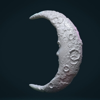 Crescent with face - Thumbnail 15