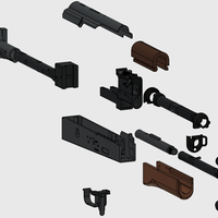 AK105 BASIC (AEG) FULL KITS(AIRSOFT) - Thumbnail 11