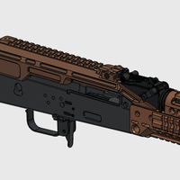 AK105 12inch  (AEG) FULL KITS(AIRSOFT) - Thumbnail 2