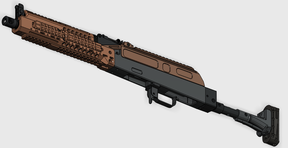 AK105 12inch  (AEG) FULL KITS(AIRSOFT)