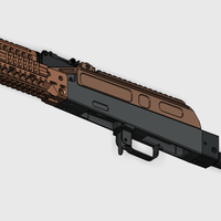 AK105 12inch  (AEG) FULL KITS(AIRSOFT) - Thumbnail 5