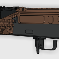 AK105 7 inch (AEG) FULL KITS(AIRSOFT) 0.2 - Thumbnail 2