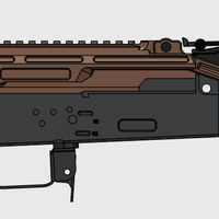 AK105 7 inch (AEG) FULL KITS(AIRSOFT) 0.2 - Thumbnail 5