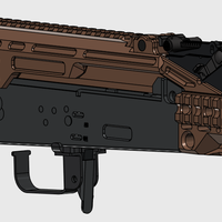 AK105 7 inch (AEG) FULL KITS(AIRSOFT) 0.2 - Thumbnail 6